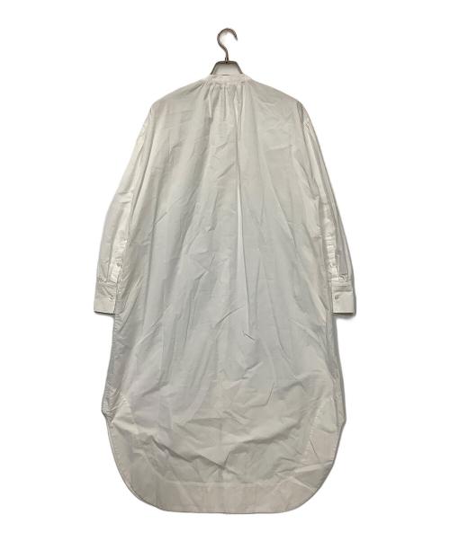 BABYLONE（バビロン）BABYLONE (バビロン) 長袖ワンピース ホワイト サイズ:FREEの古着・服飾アイテム