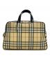 BURBERRY（バーバリー）の古着「ミニボストンバッグ」｜ベージュ