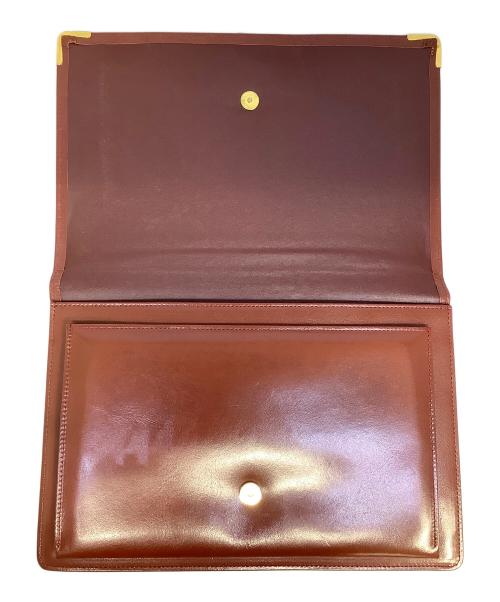 Cartier（カルティエ）Cartier (カルティエ) セカンドバッグ ボルドーの古着・服飾アイテム