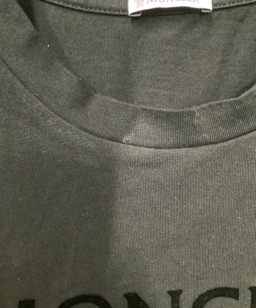 MONCLER（モンクレール）MONCLER (モンクレール) 半袖カットソー ブラック サイズ:Mの古着・服飾アイテム