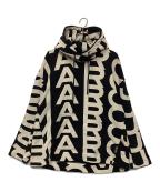 MARC JACOBSマークジェイコブス）の古着「プルオーバーパーカー」｜ブラック×ベージュ