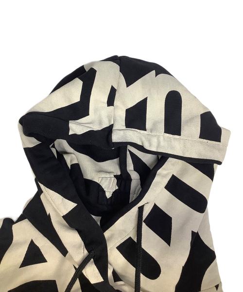 MARC JACOBS（マークジェイコブス）MARC JACOBS (マークジェイコブス) プルオーバーパーカー ブラック×ベージュ サイズ:XSの古着・服飾アイテム