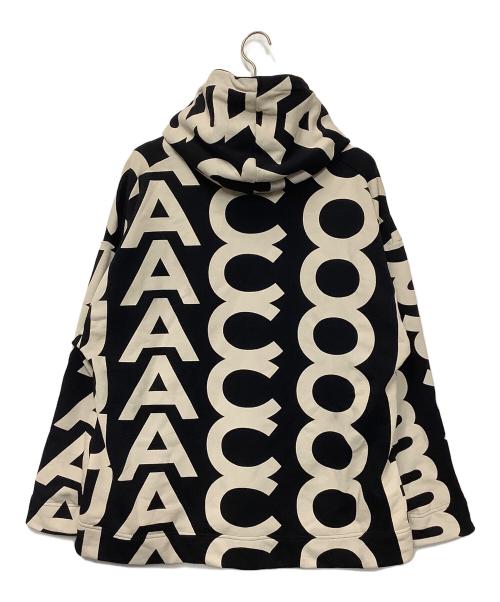 MARC JACOBS（マークジェイコブス）MARC JACOBS (マークジェイコブス) プルオーバーパーカー ブラック×ベージュ サイズ:XSの古着・服飾アイテム