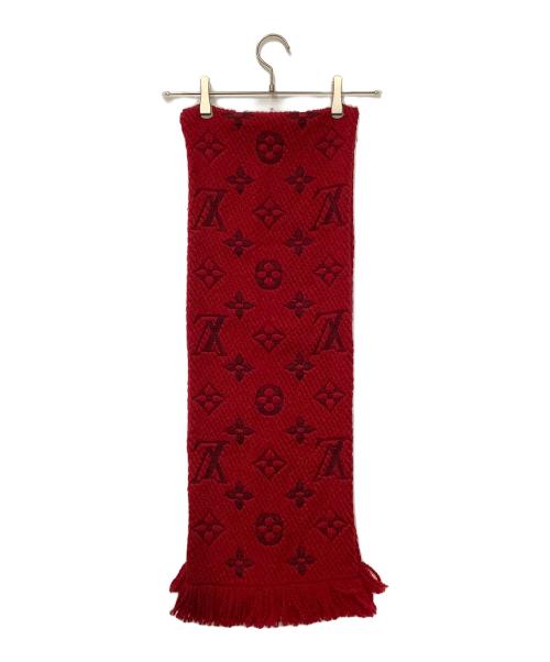 LOUIS VUITTON（ルイ ヴィトン）LOUIS VUITTON (ルイ ヴィトン) エシャルプ・ロゴマニア レッドの古着・服飾アイテム
