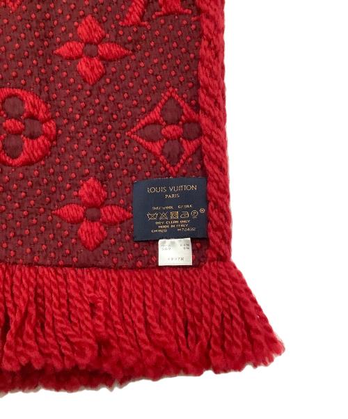 LOUIS VUITTON（ルイ ヴィトン）LOUIS VUITTON (ルイ ヴィトン) エシャルプ・ロゴマニア レッドの古着・服飾アイテム