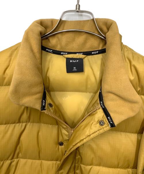 HUF（ハフ）HUF (ハフ) 中綿ジャケット イエロー サイズ:Mの古着・服飾アイテム