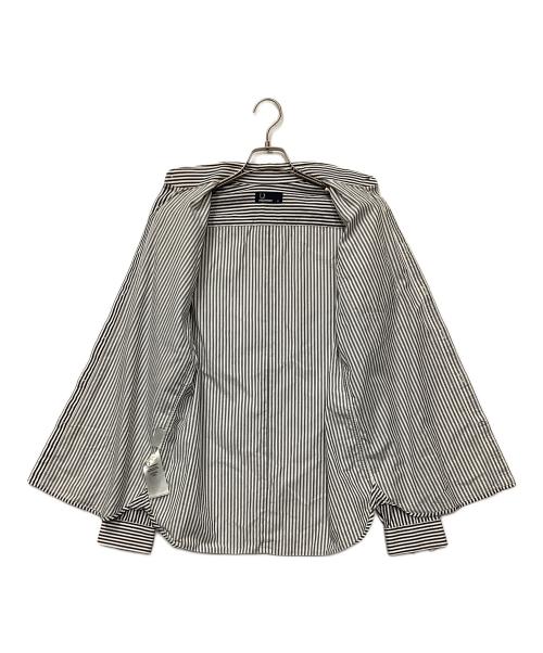 FRED PERRY（フレッドペリー）FRED PERRY (フレッドペリー) 長袖シャツ ネイビー×ホワイト サイズ:Mの古着・服飾アイテム