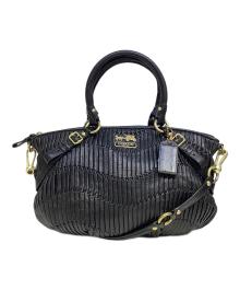 COACH（コーチ）の古着「ハンドバッグ」｜ブラック