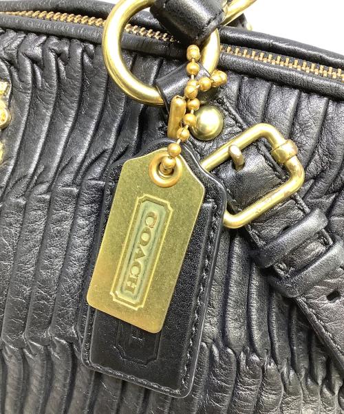 COACH（コーチ）COACH (コーチ) ハンドバッグ ブラックの古着・服飾アイテム