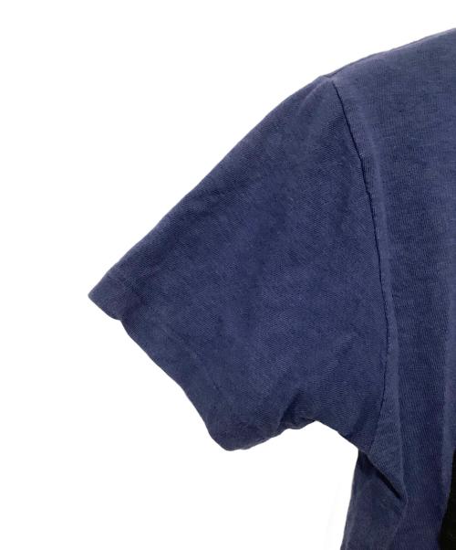 stussy（ステューシー）stussy (ステューシー) Champion (チャンピオン) 半袖カットソー ネイビー サイズ:Sの古着・服飾アイテム
