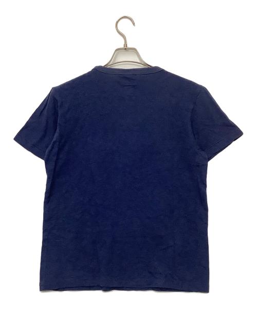 stussy（ステューシー）stussy (ステューシー) Champion (チャンピオン) 半袖カットソー ネイビー サイズ:Sの古着・服飾アイテム