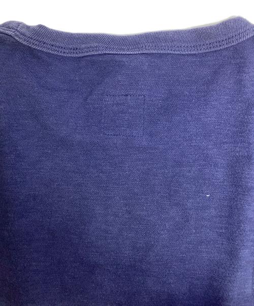 stussy（ステューシー）stussy (ステューシー) Champion (チャンピオン) 半袖カットソー ネイビー サイズ:Sの古着・服飾アイテム