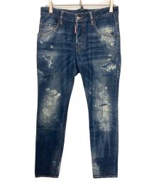 DSQUARED2（ディースクエアード）の古着「デニムパンツ」｜インディゴ