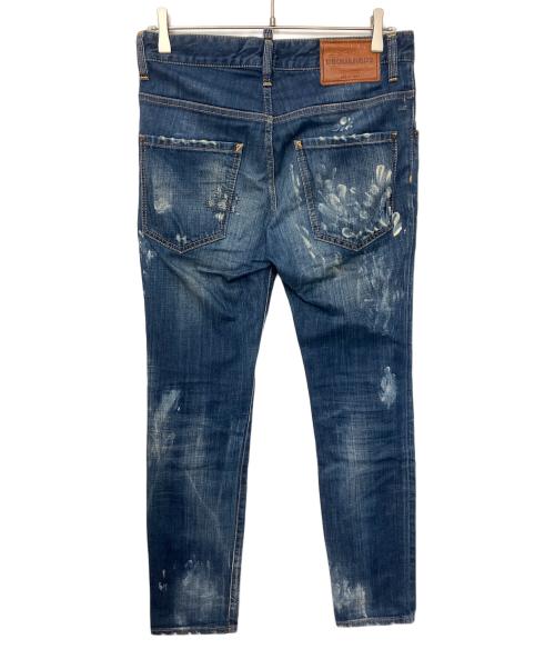 DSQUARED2（ディースクエアード）DSQUARED2 (ディースクエアード) デニムパンツ インディゴ サイズ:46の古着・服飾アイテム
