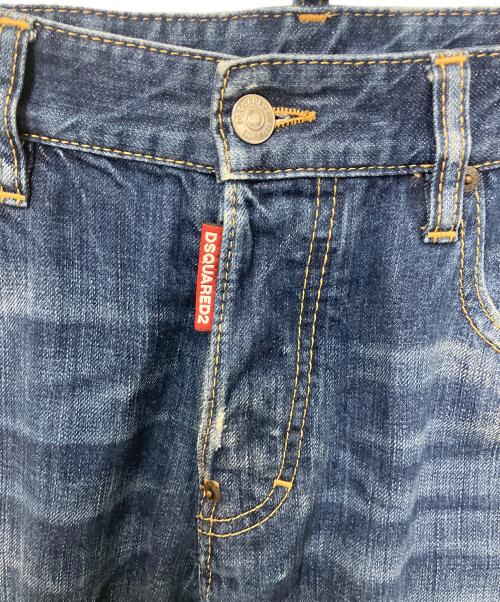 DSQUARED2（ディースクエアード）DSQUARED2 (ディースクエアード) デニムパンツ インディゴ サイズ:46の古着・服飾アイテム