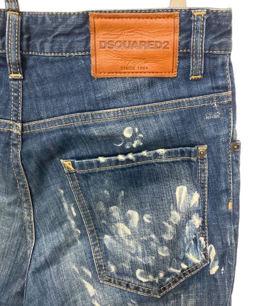 DSQUARED2（ディースクエアード）DSQUARED2 (ディースクエアード) デニムパンツ インディゴ サイズ:46の古着・服飾アイテム