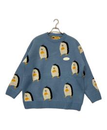 MAMC（エムエーエムシー）の古着「厚手ニット」｜ブルー
