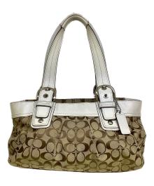 COACH（コーチ）の古着「トートバッグ」｜ベージュ