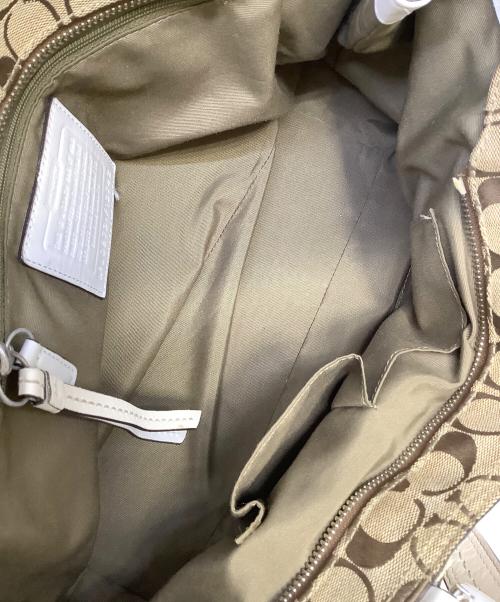 COACH（コーチ）COACH (コーチ) トートバッグ ベージュの古着・服飾アイテム