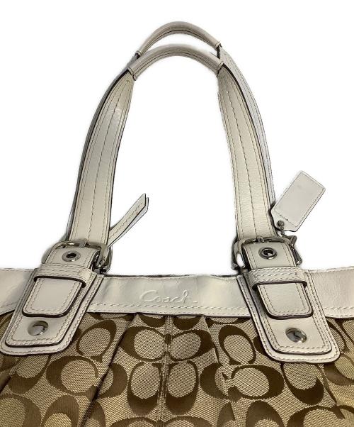 COACH（コーチ）COACH (コーチ) トートバッグ ベージュの古着・服飾アイテム