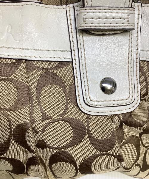 COACH（コーチ）COACH (コーチ) トートバッグ ベージュの古着・服飾アイテム