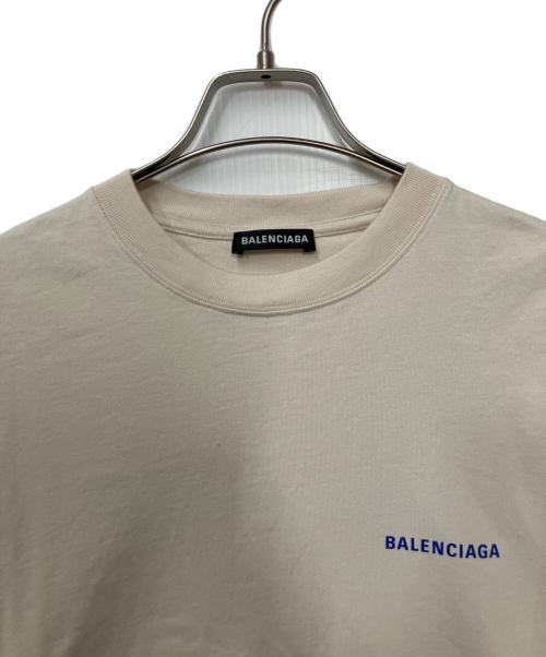 BALENCIAGA（バレンシアガ）BALENCIAGA (バレンシアガ) 半袖カットソー ベージュ サイズ:Sの古着・服飾アイテム