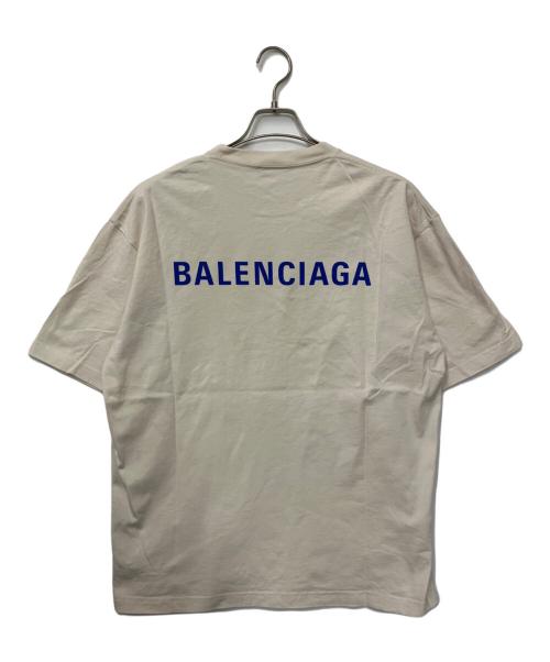 BALENCIAGA（バレンシアガ）BALENCIAGA (バレンシアガ) 半袖カットソー ベージュ サイズ:Sの古着・服飾アイテム