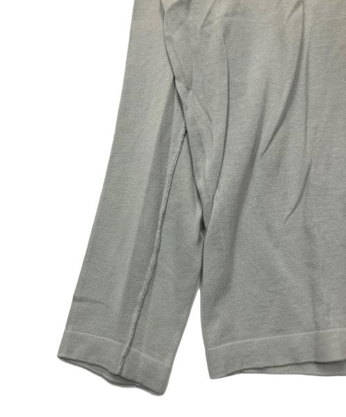 STONE ISLAND（ストーンアイランド）STONE ISLAND (ストーンアイランド) 薄手ニット ブルー サイズ:XXLの古着・服飾アイテム