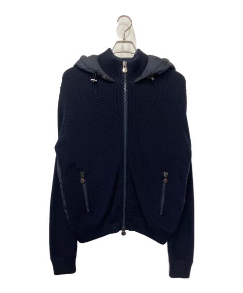 MONCLER（モンクレール）MONCLER (モンクレール) ダウンジャケット ネイビー サイズ:Mの古着・服飾アイテム