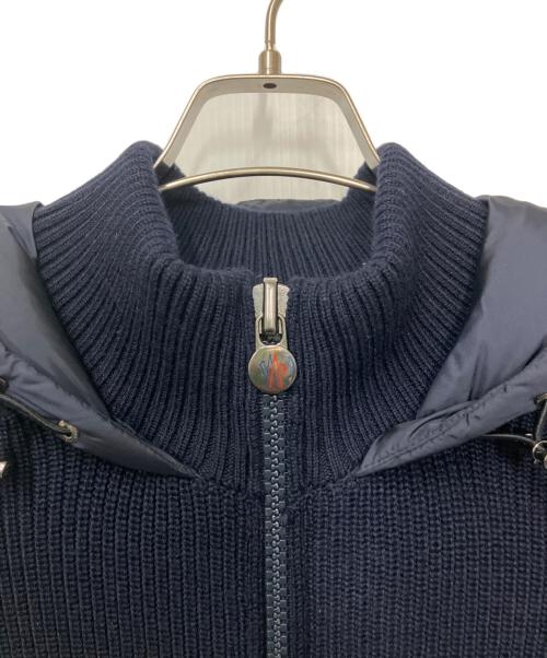 MONCLER（モンクレール）MONCLER (モンクレール) ダウンジャケット ネイビー サイズ:Mの古着・服飾アイテム