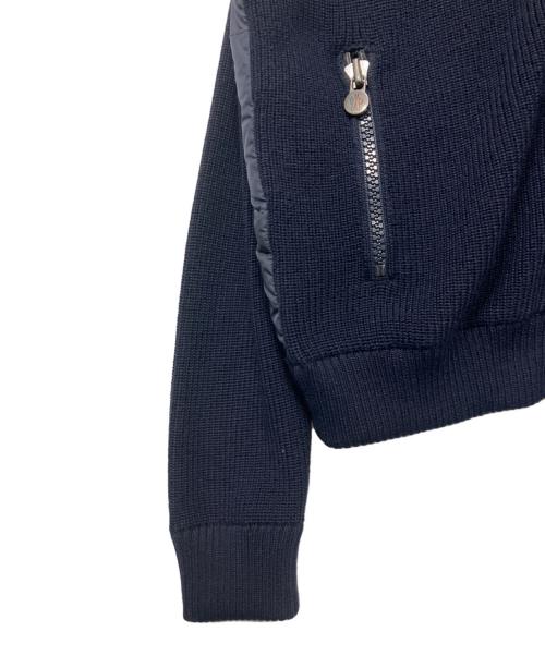 MONCLER（モンクレール）MONCLER (モンクレール) ダウンジャケット ネイビー サイズ:Mの古着・服飾アイテム