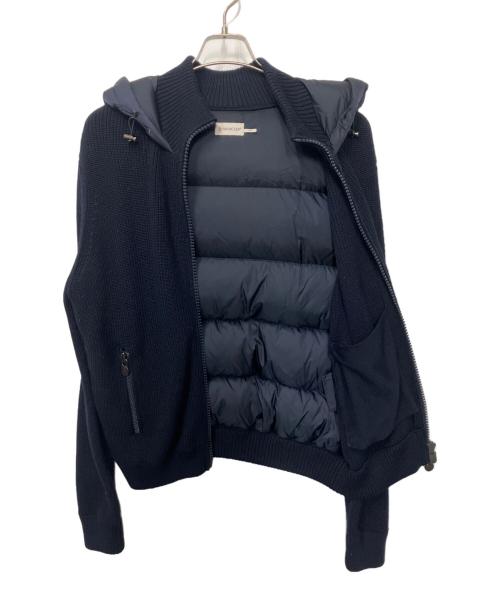 MONCLER（モンクレール）MONCLER (モンクレール) ダウンジャケット ネイビー サイズ:Mの古着・服飾アイテム