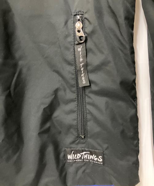 WILD THINGS（ワイルドシングス）WILD THINGS (ワイルドシングス) 中綿ジャケット ブラック サイズ:Lの古着・服飾アイテム