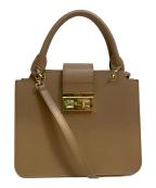 FURLAフルラ）の古着「2WAYバッグ」｜ブラウン