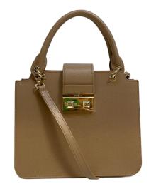 FURLA（フルラ）の古着「2WAYバッグ」｜ブラウン