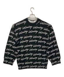 BALENCIAGA（バレンシアガ）の古着「厚手ニット」｜ブラック