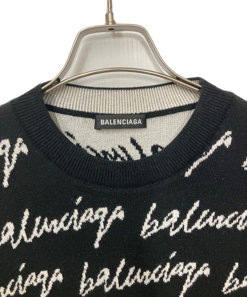 BALENCIAGA（バレンシアガ）BALENCIAGA (バレンシアガ) 厚手ニット ブラック サイズ:Sの古着・服飾アイテム