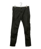 STONE ISLANDストーンアイランド）の古着「テーパードパンツ」｜ブラック