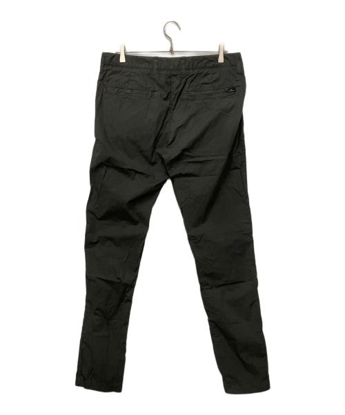 STONE ISLAND（ストーンアイランド）STONE ISLAND (ストーンアイランド) テーパードパンツ ブラック サイズ:W33の古着・服飾アイテム