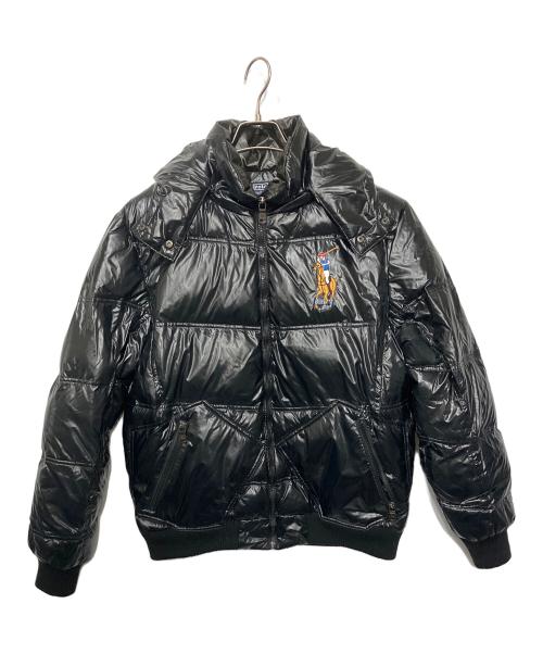 POLO RALPH LAUREN（ポロ・ラルフローレン）POLO RALPH LAUREN (ポロ・ラルフローレン) ダウンジャケット ブラック サイズ:Lの古着・服飾アイテム