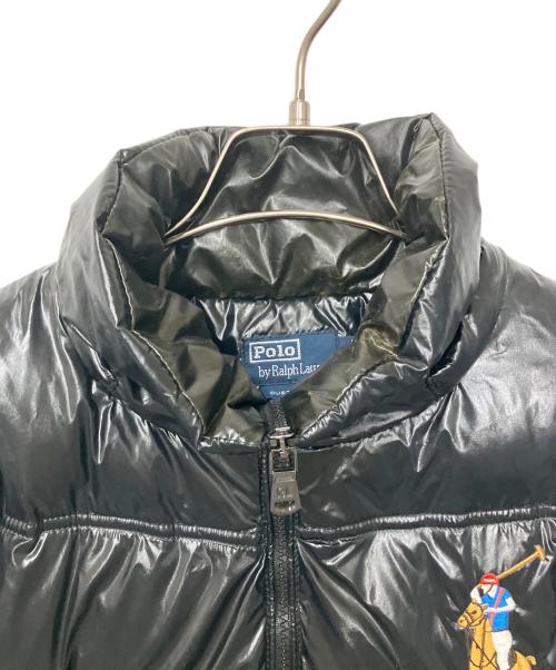 POLO RALPH LAUREN（ポロ・ラルフローレン）POLO RALPH LAUREN (ポロ・ラルフローレン) ダウンジャケット ブラック サイズ:Lの古着・服飾アイテム