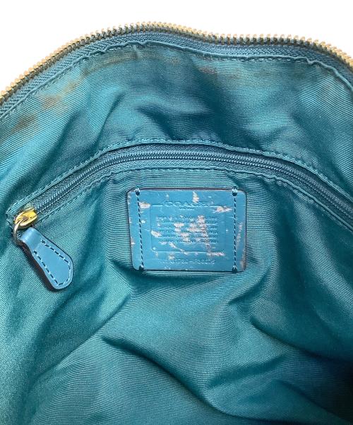 COACH（コーチ）COACH (コーチ) 2WAYバッグ ブルーの古着・服飾アイテム