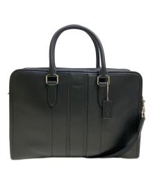 COACH（コーチ）の古着「ビジネスバッグ」｜ブラック