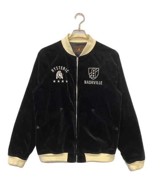 Hysteric Glamour（ヒステリックグラマー）Hysteric Glamour (ヒステリックグラマー) ブルゾン ブラック サイズ:Lの古着・服飾アイテム