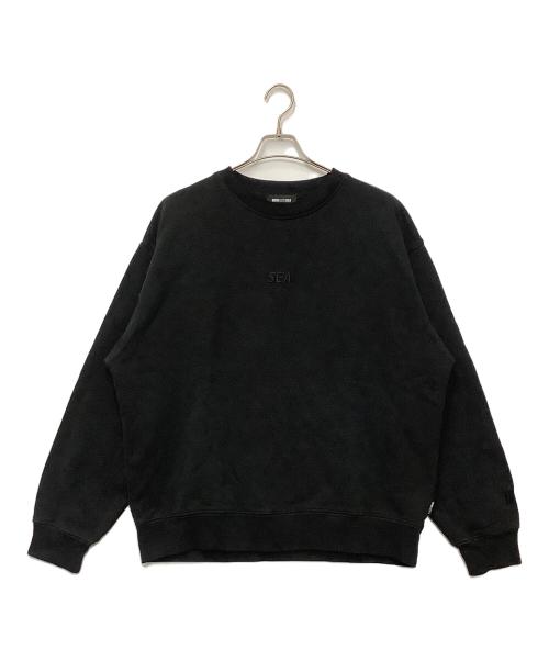 WIND AND SEA（ウィンダンシー）WIND AND SEA (ウィンダンシー) スウェット ブラック サイズ:Lの古着・服飾アイテム