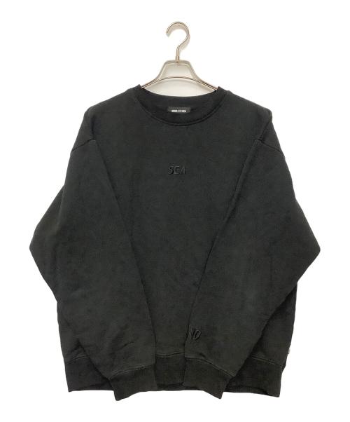 WIND AND SEA（ウィンダンシー）WIND AND SEA (ウィンダンシー) スウェット ブラック サイズ:Lの古着・服飾アイテム