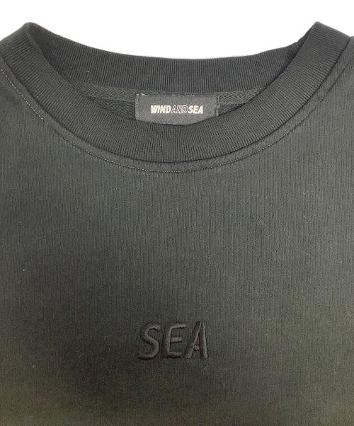 WIND AND SEA（ウィンダンシー）WIND AND SEA (ウィンダンシー) スウェット ブラック サイズ:Lの古着・服飾アイテム