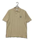 maison kitsuneメゾンキツネ）の古着「ポロシャツ」｜ベージュ