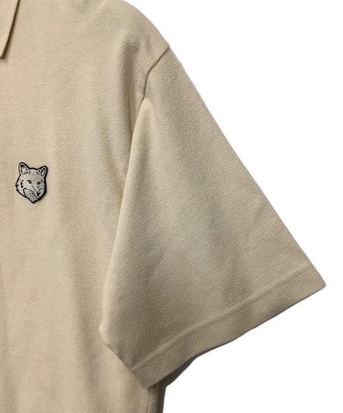maison kitsune（メゾンキツネ）maison kitsune (メゾンキツネ) ポロシャツ ベージュ サイズ:XSの古着・服飾アイテム