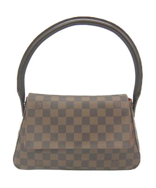 LOUIS VUITTON（ルイ ヴィトン）LOUIS VUITTON (ルイヴィトン) ミニルーピング ブラウン サイズ:- ダミエ N51158 MI0063の古着・服飾アイテム